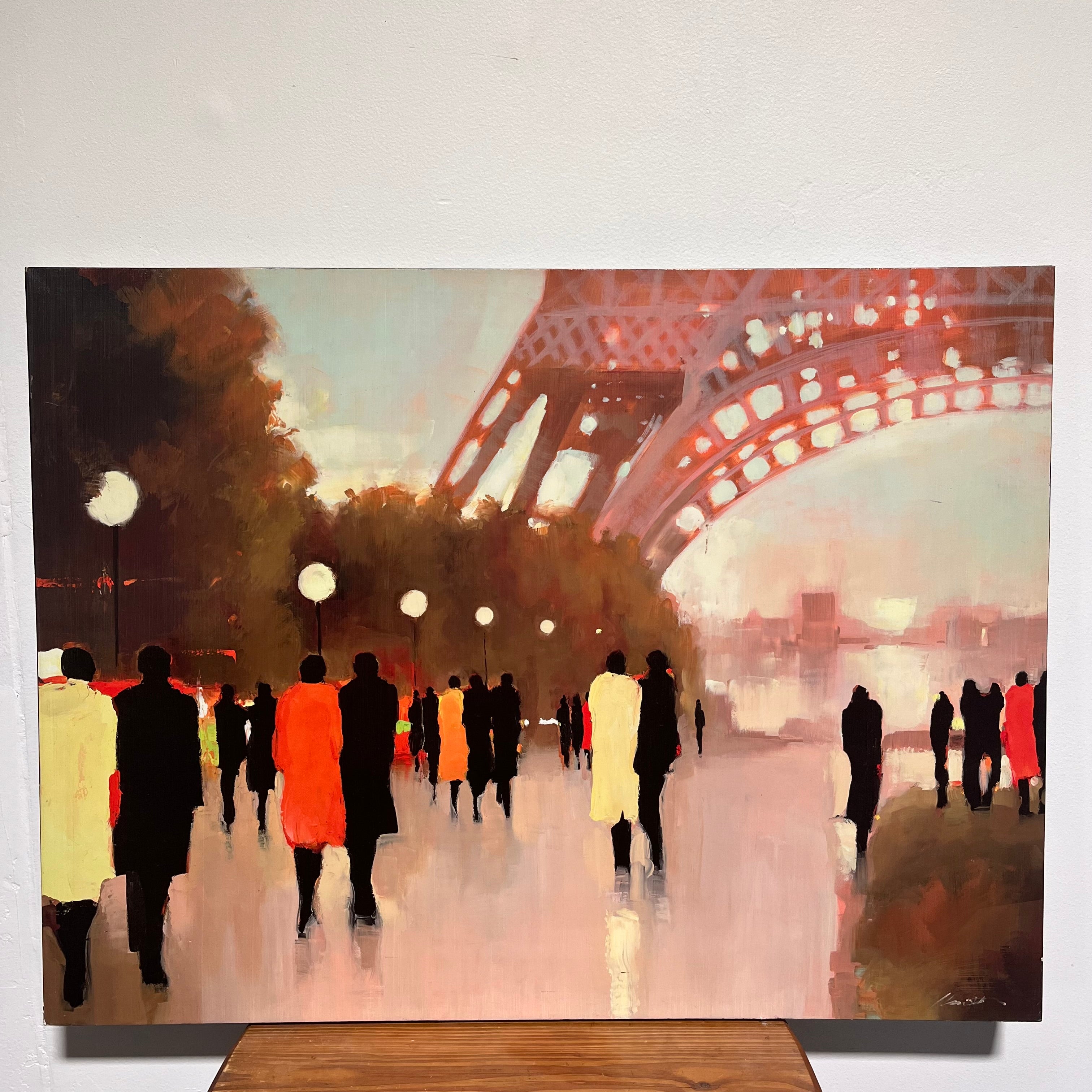 Lorraine Christie "Paris Remembered" Print on Canvas Wall Decor; 32"x 24"