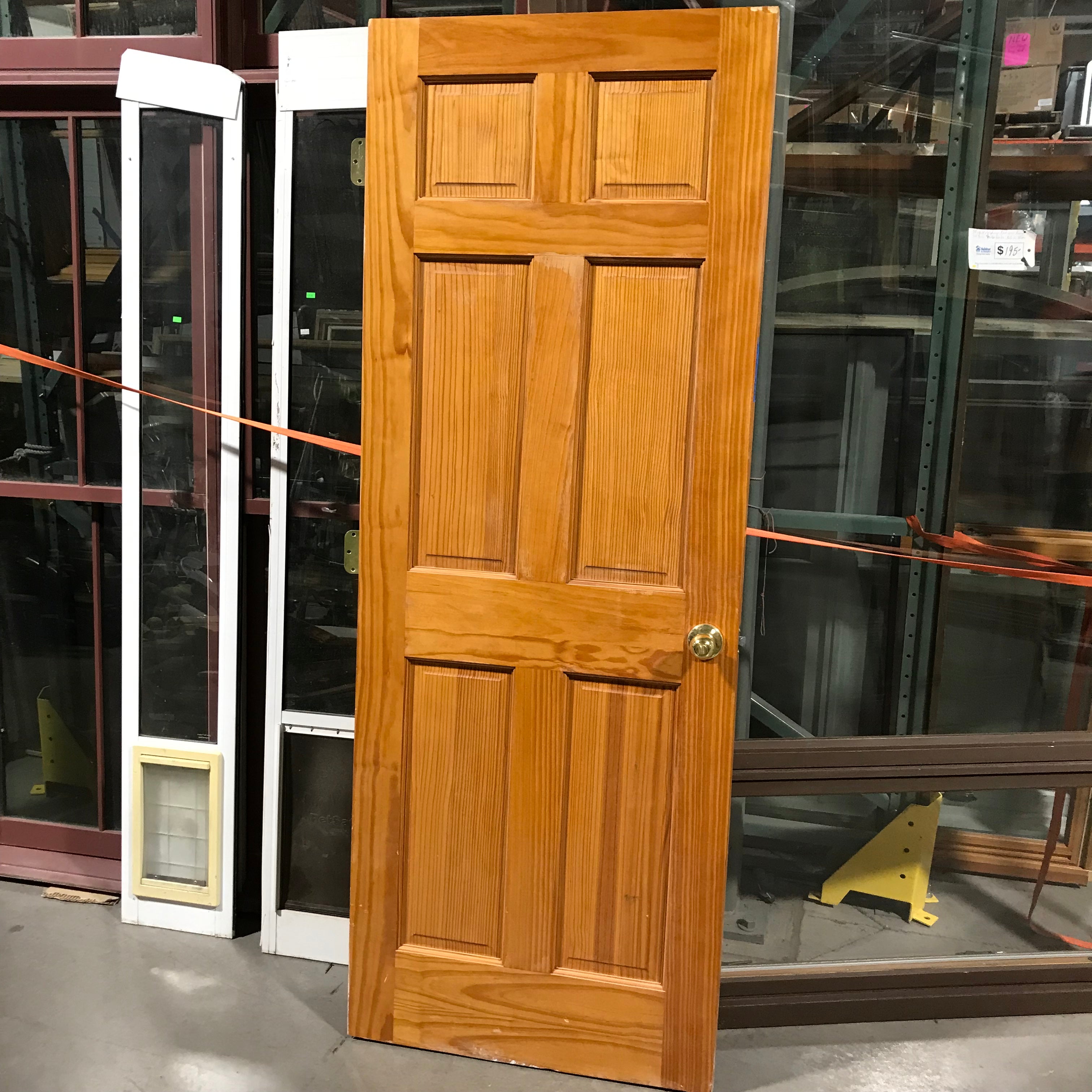 29.75"x 79.25"x 1.375" Solid Pine 6-Panel Interior Door
