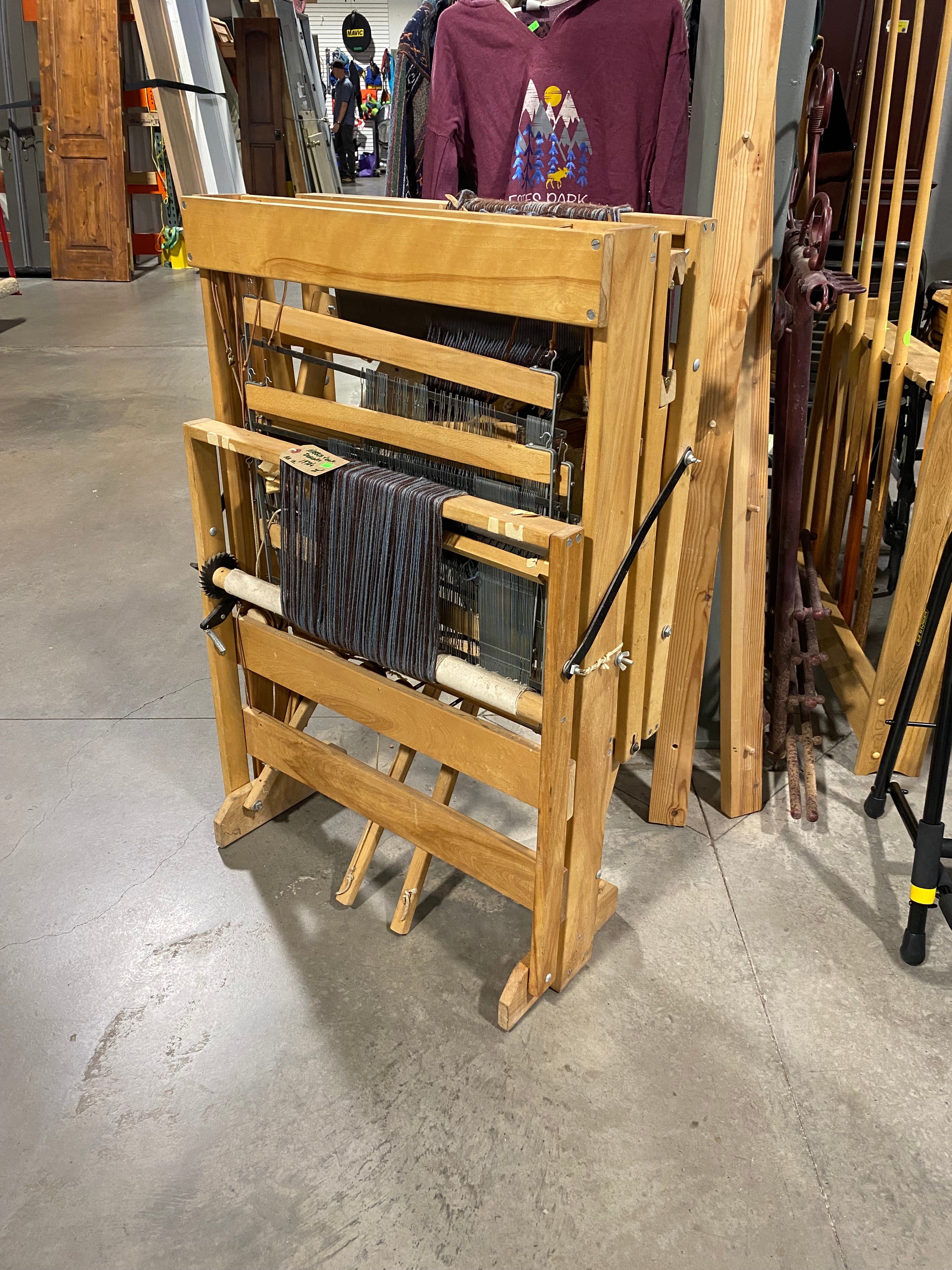 1970's Harrisville Designs 22" Model A8 Floor Loom 28"x 34"x 42"