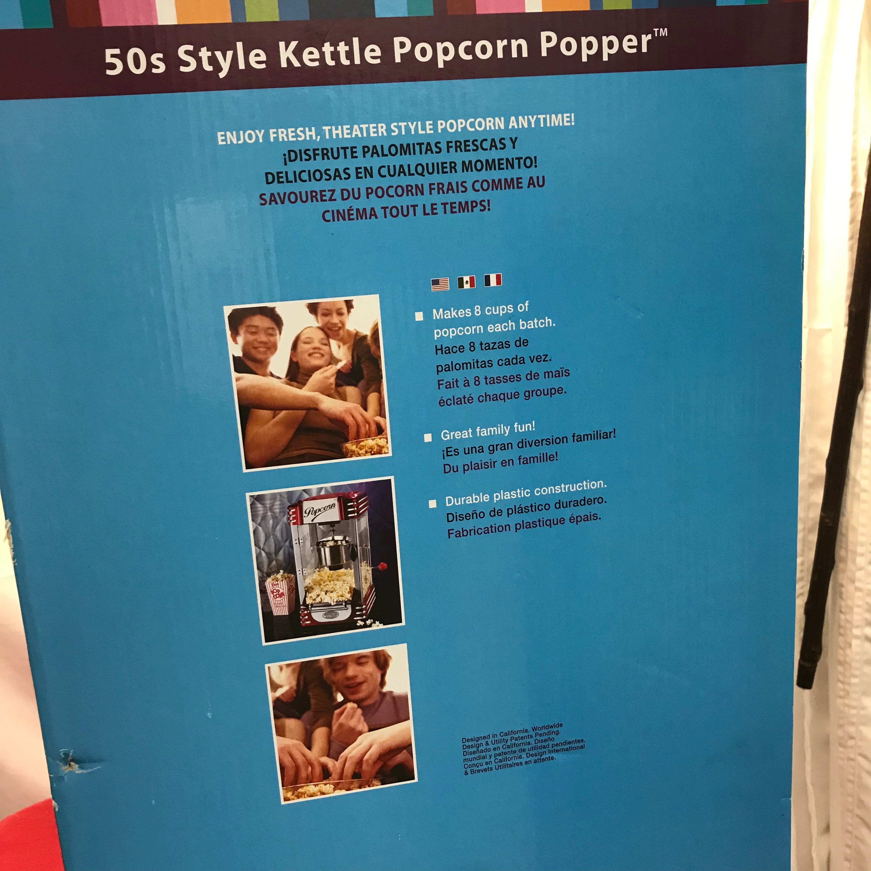 Nostalgia Retro 2.5-Ounce Kettle Popcorn Maker