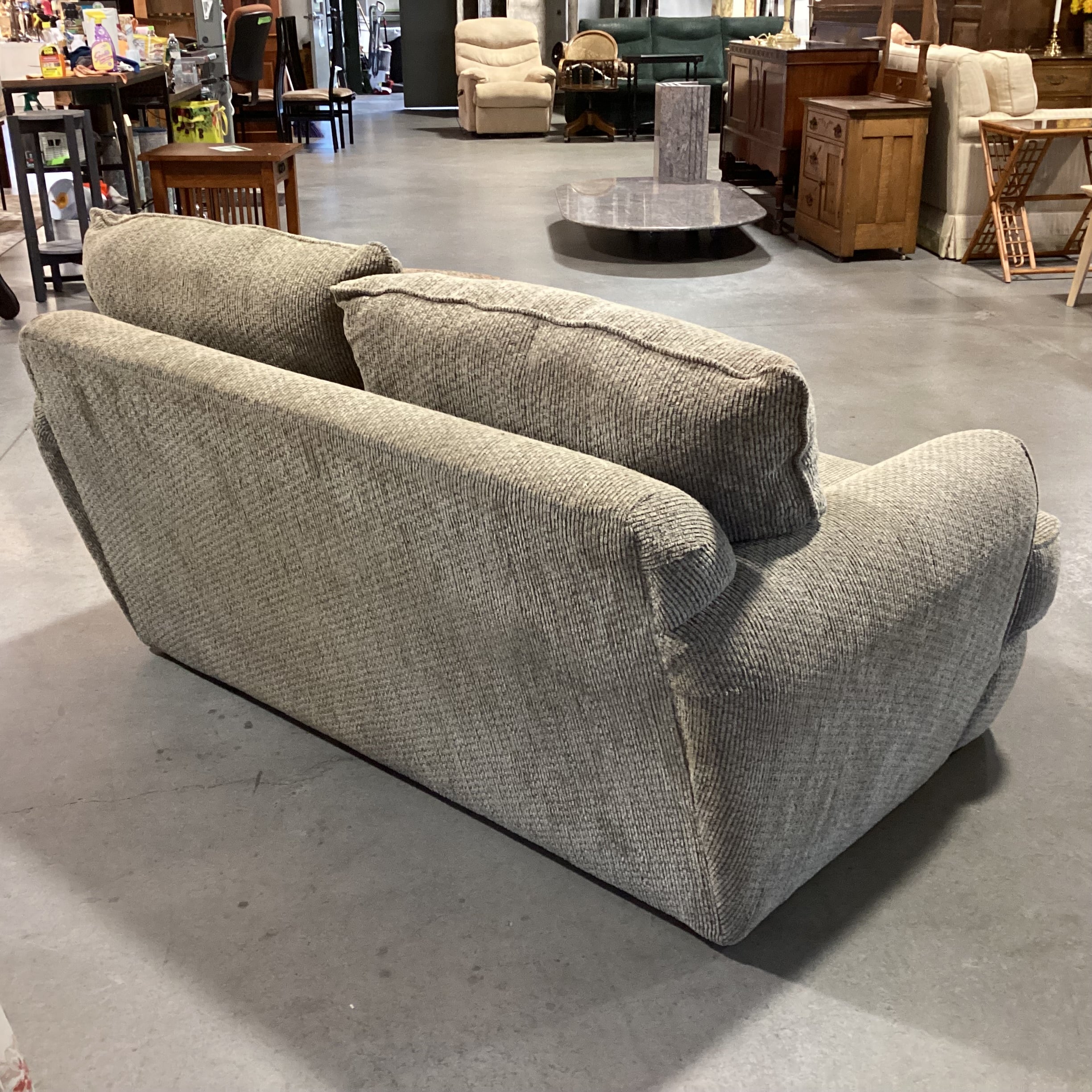 Sage Texture Woven Loveseat Sofa 68"x 44"x 30"