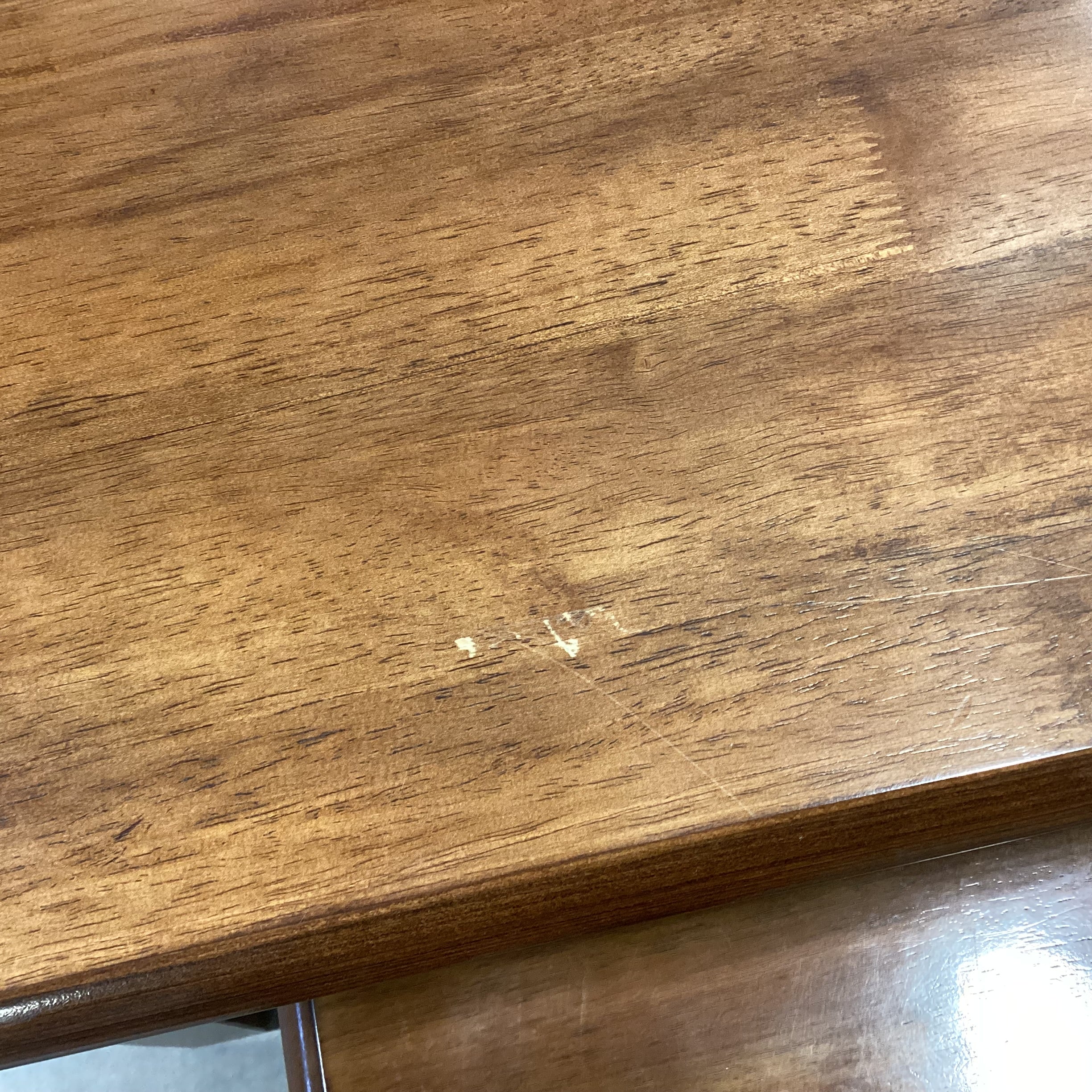 Finished Wood Table & Bench Dining Set 60.5"x 36.5"x 29.5"