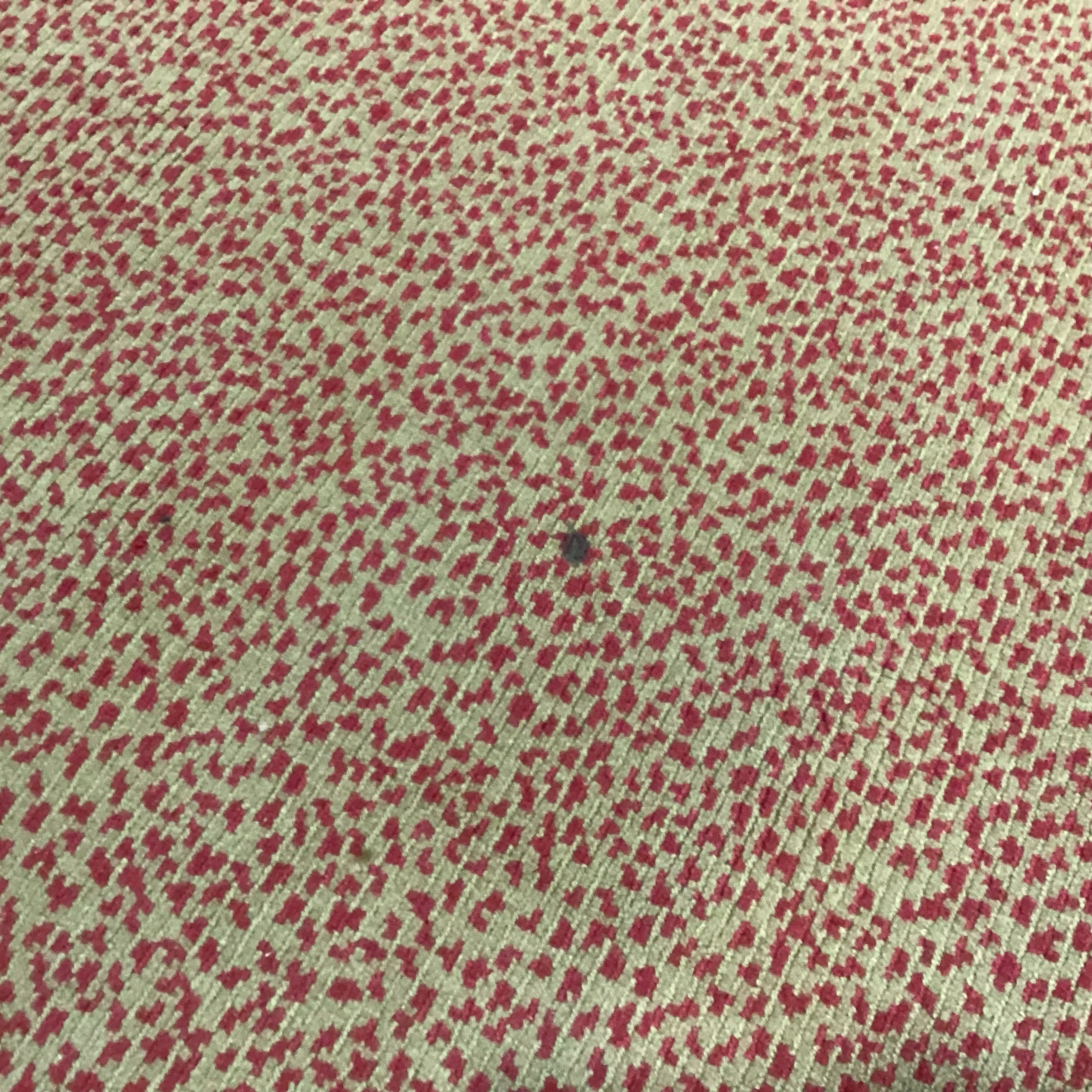 Stark Custom Carpets Gold & Red Animal Print Wool with Border Rug 13'1"x 17'