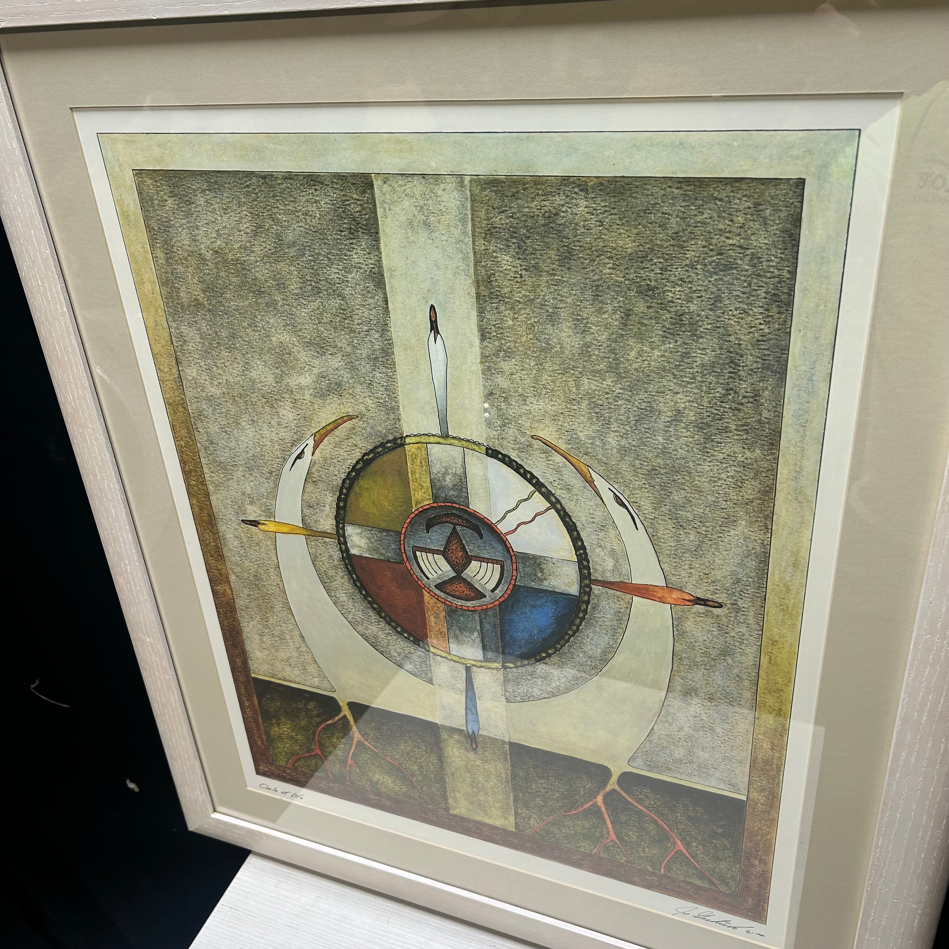 Joe Geshick "Circle Of Life" Print 26.5"x 31.5"
