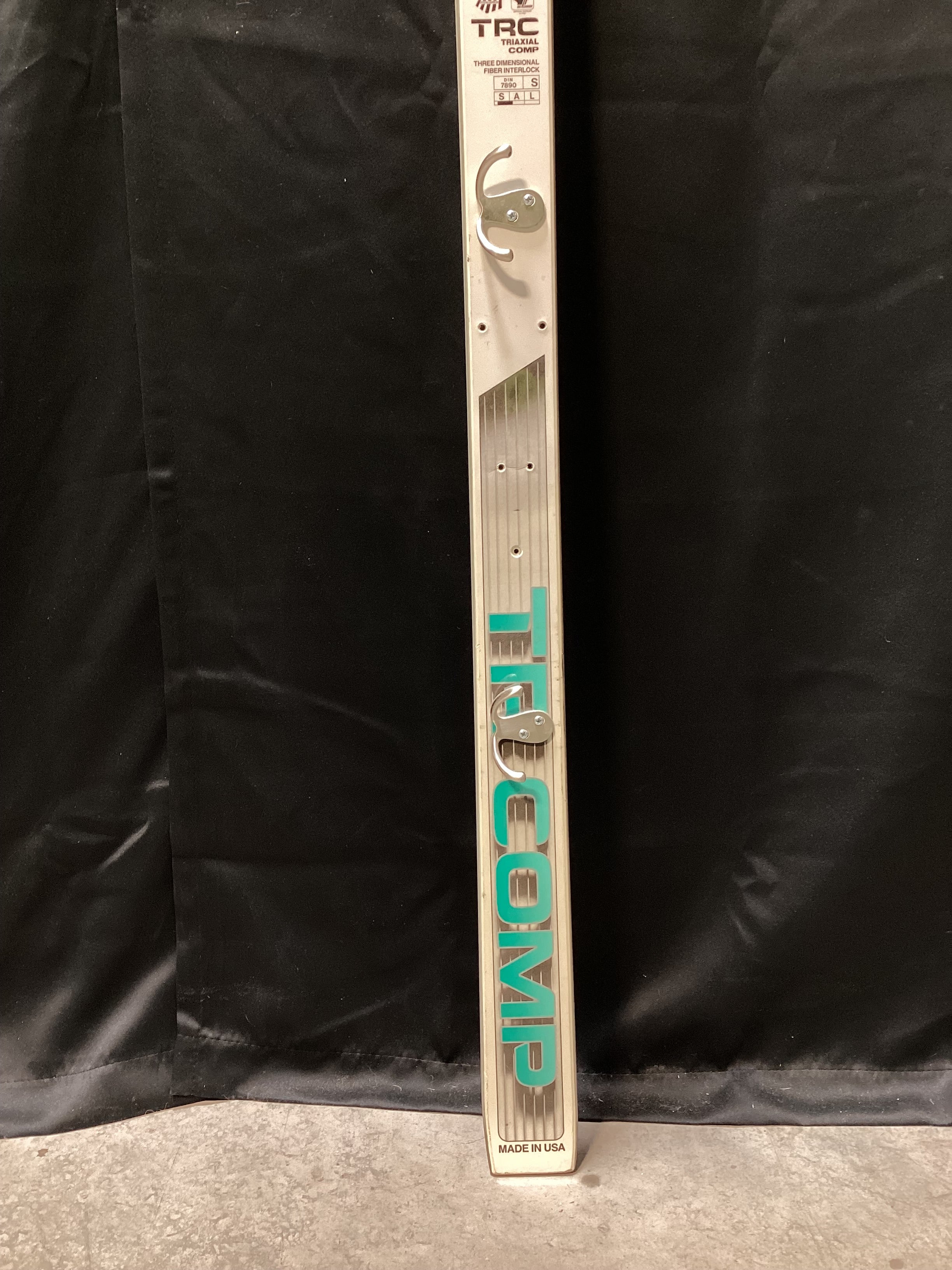 Vintage 1989 K2 TR Comp Alpine Ski Retrofitted Coat Rack 3" x 70"