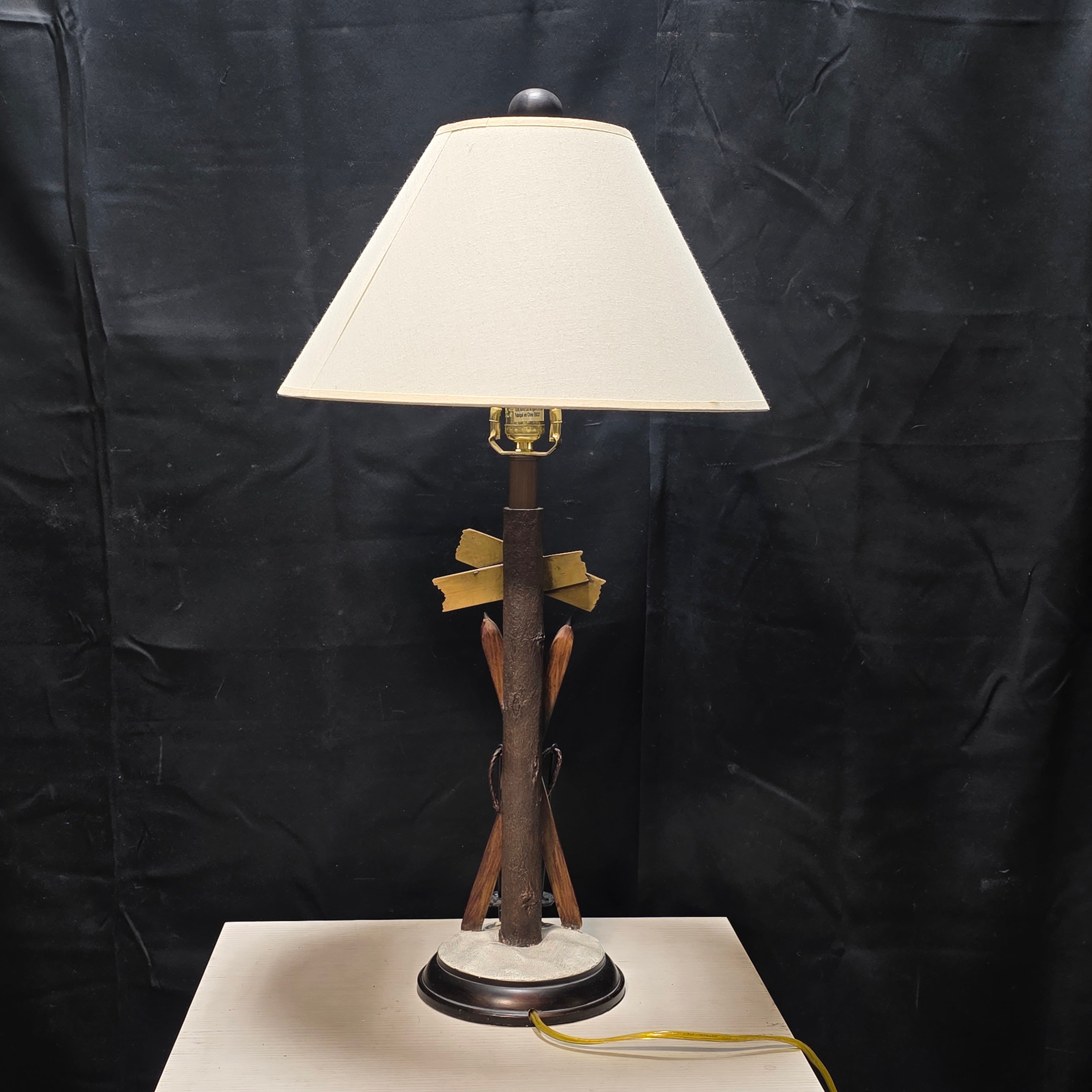 Fun Colorado Outdoors Snow Ski Lamp 16.75" D x 30"