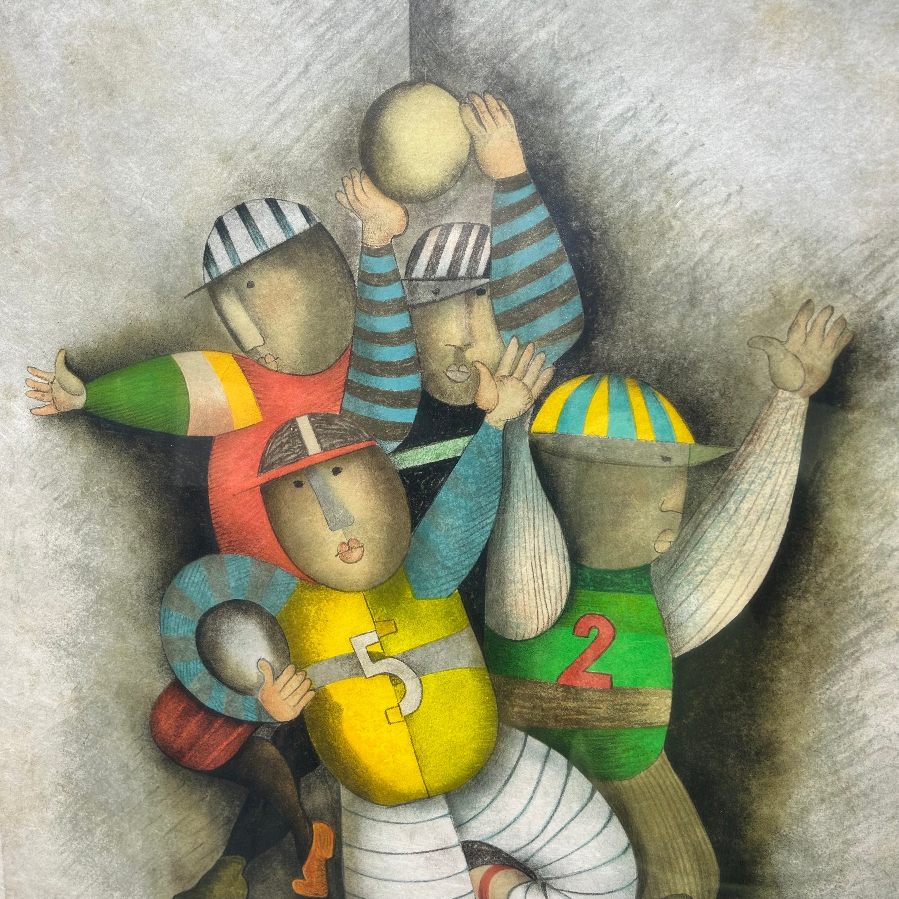 Graciela Rodo Boulanger Pencil Signed Lithograph 31.5"x 37.5"