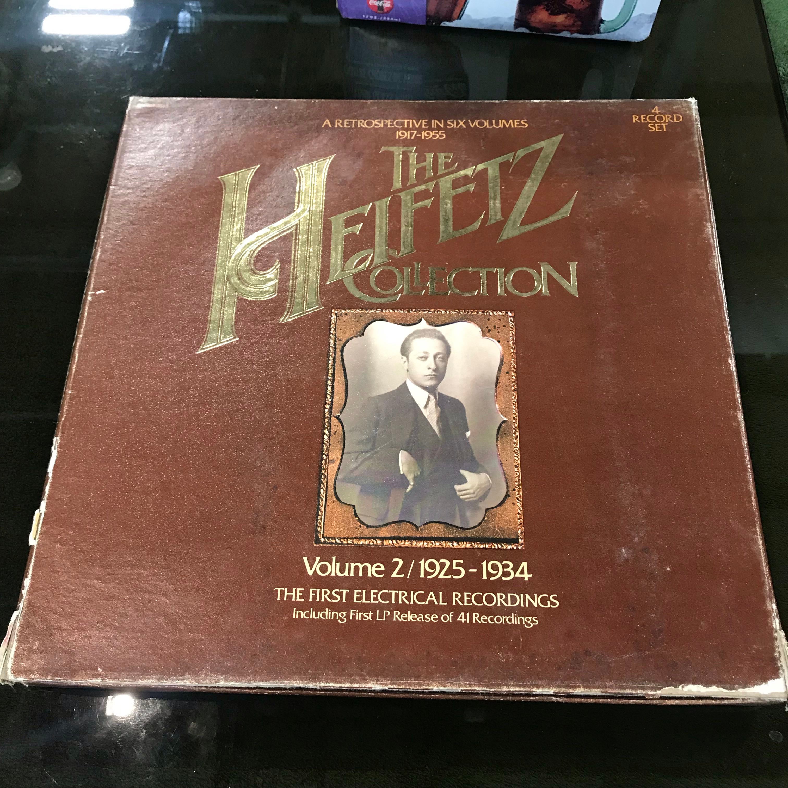 The Heifetz Collection Volume II 1925-1934 Classical Music Compilation LP